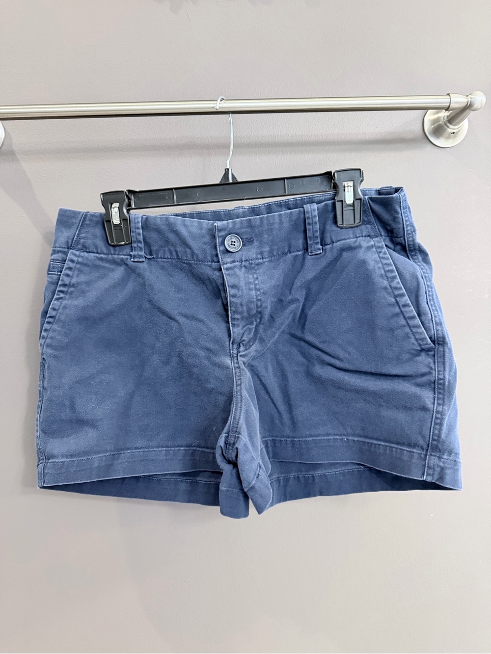 Maurices Blue Cotton Bermuda Shorts